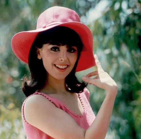 An imitation of Marlo Thomas in her role as Ann Marie on the TV series That...